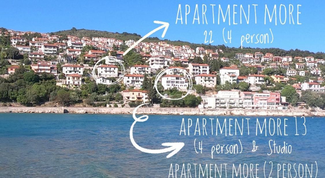 Apartment More 13 Rabac Exterior foto